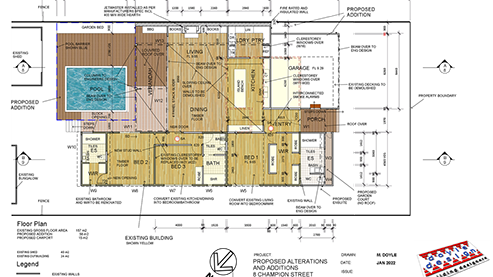 Clifftop house in Sorrento